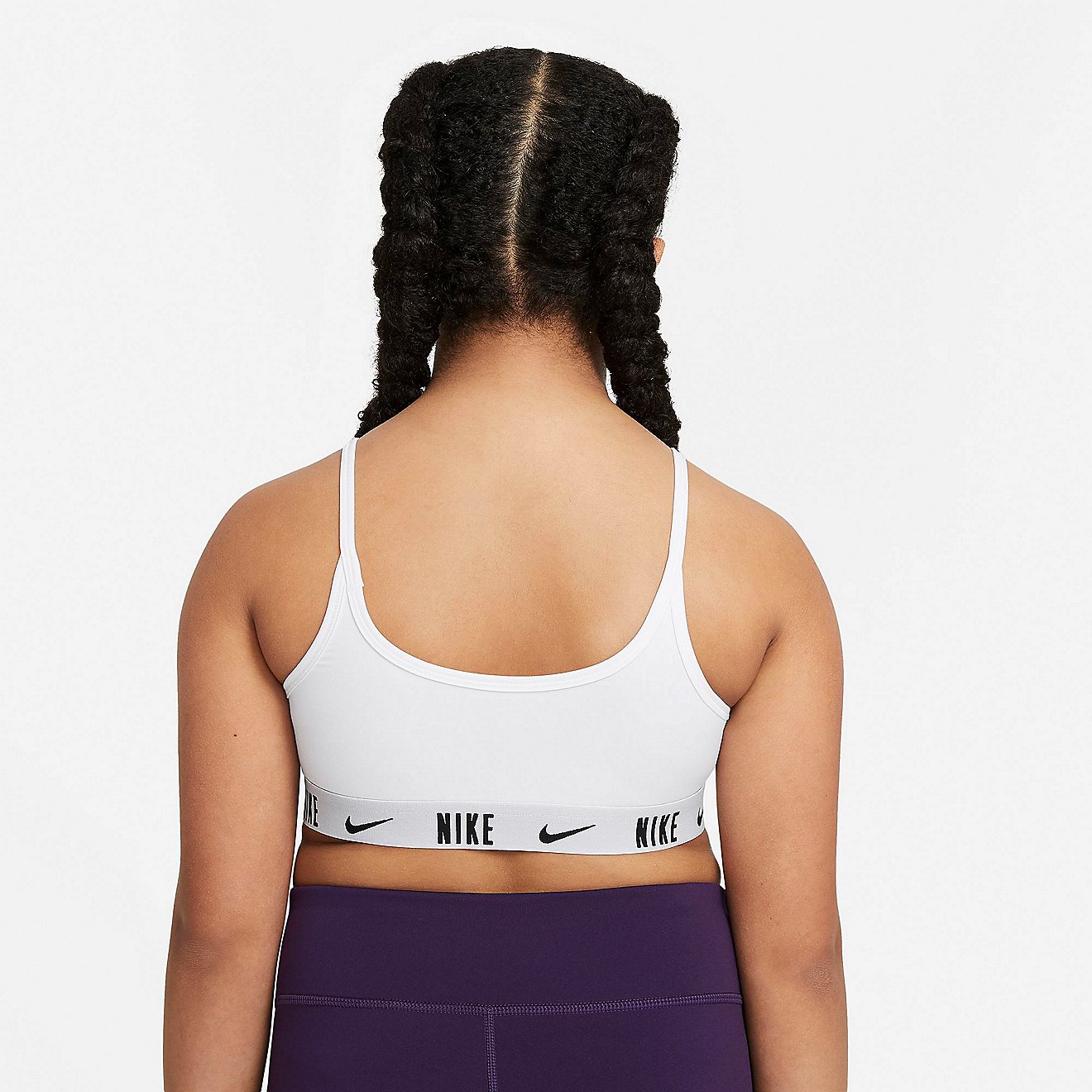 Nike Girls' Trophy Extended Sports Bra                                                                                           - view number 2