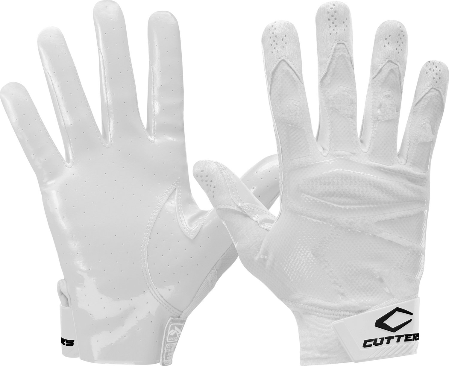Cutters Adults' Rev Pro 4.0 Solid Football Receiver Gloves Academy