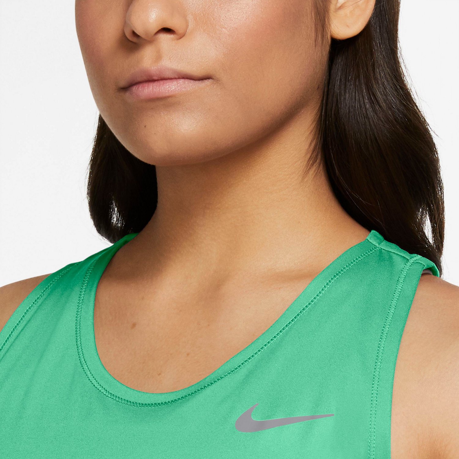 Nike Women's Plus Size Essential Running Tank Top Academy