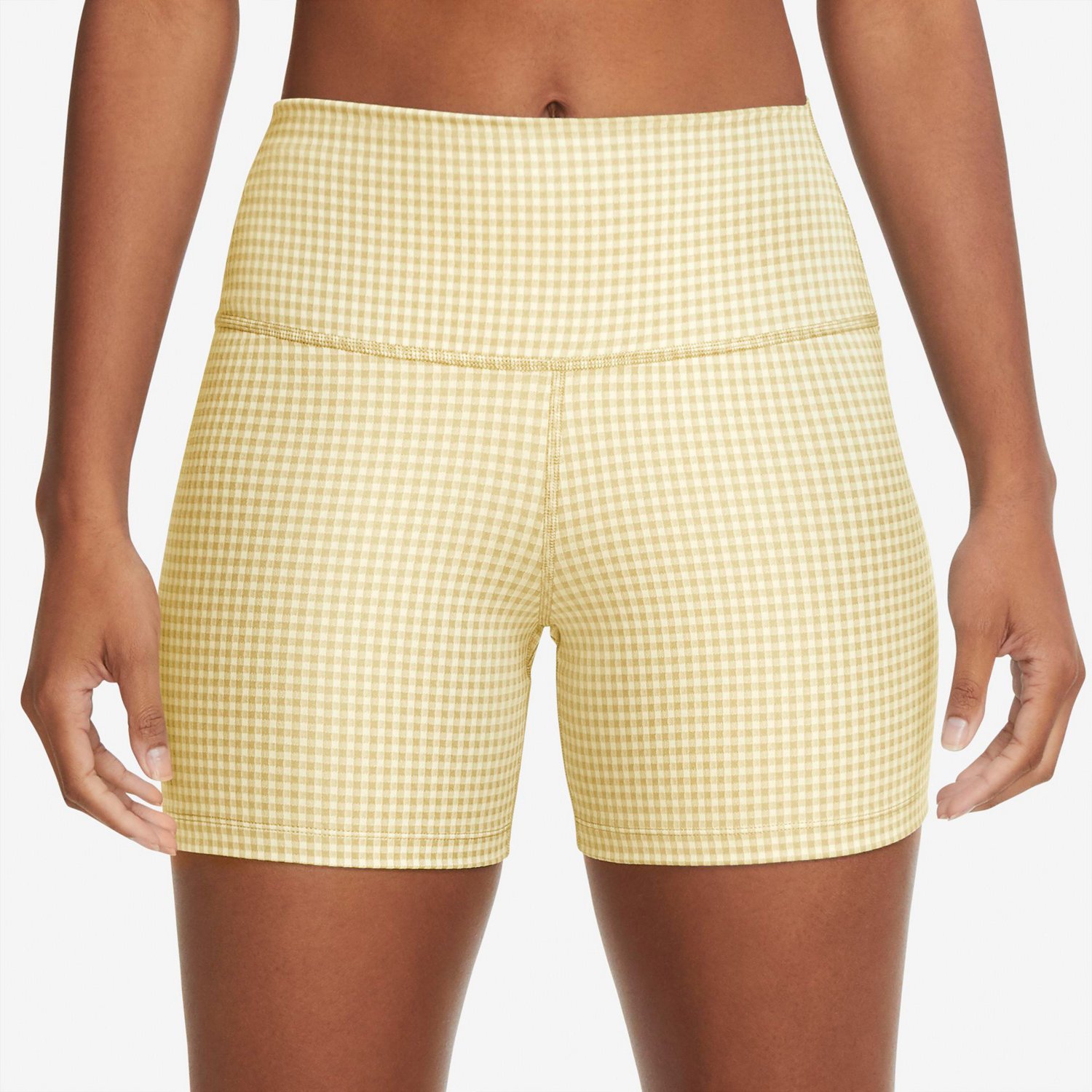 nike gingham check joggers
