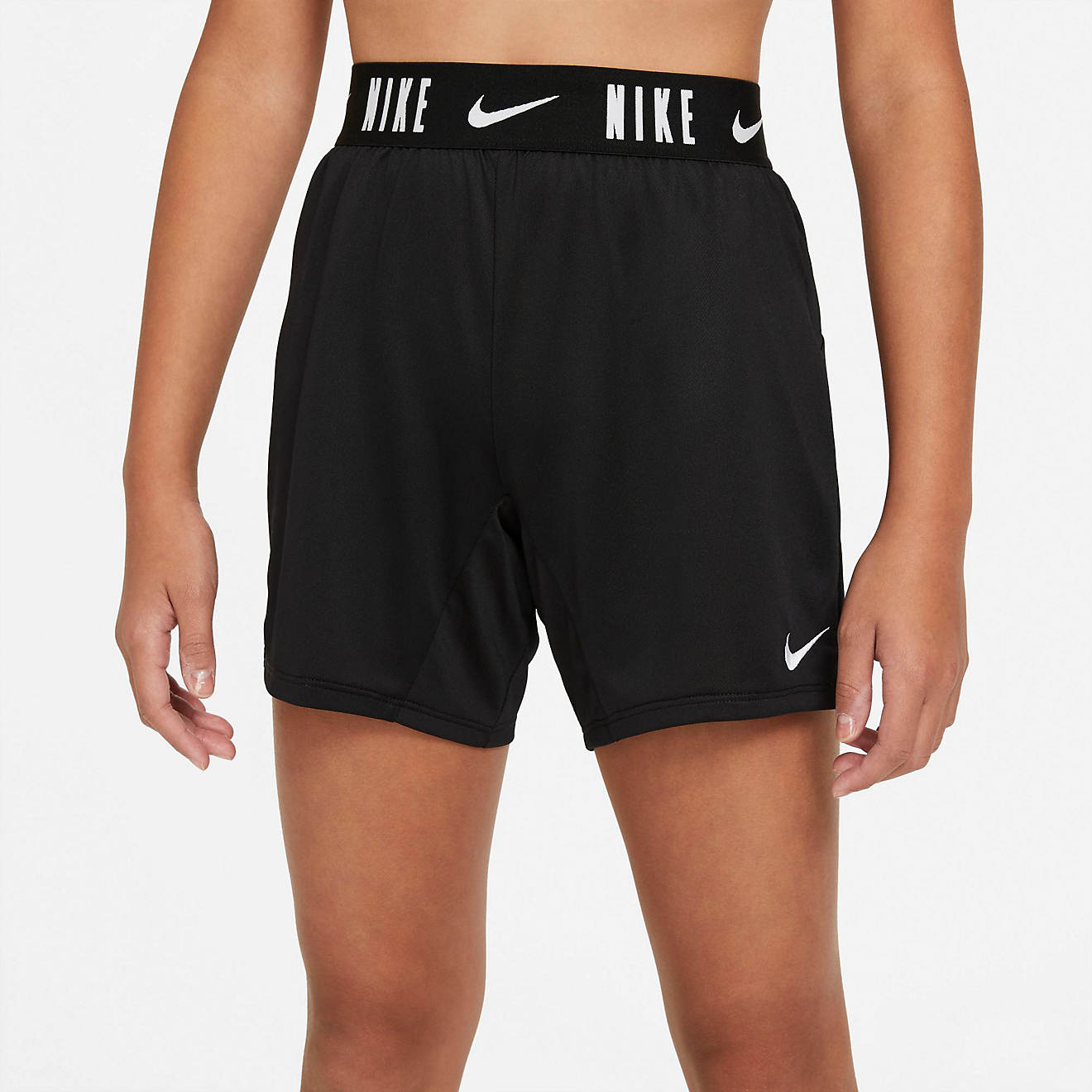 Nike Girls' Trophy Extended Size Training Shorts                                                                                 - view number 1