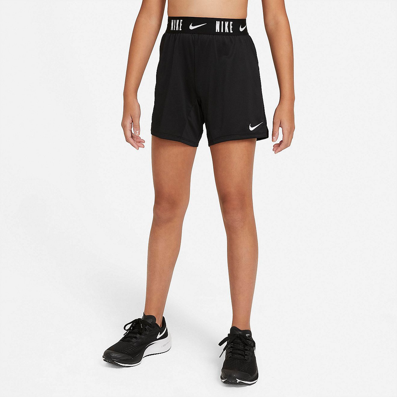 Nike Girls' Trophy Extended Size Training Shorts                                                                                 - view number 4
