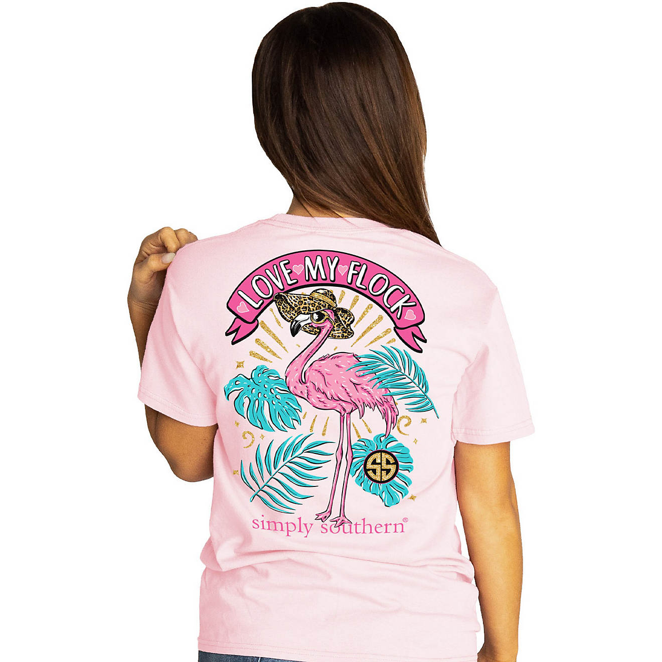 Simply Southern Women's Flock Short-Sleeve Graphic T-shirt                                                                       - view number 1