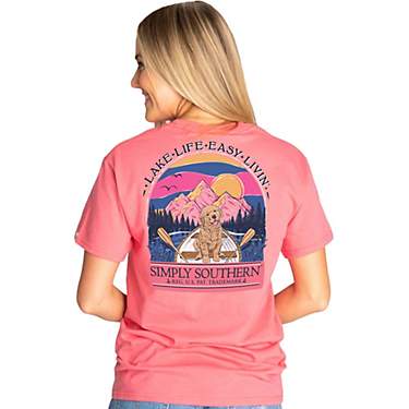 Simply Southern Women's Lake Easy Short-Sleeve T-shirt                                                                          
