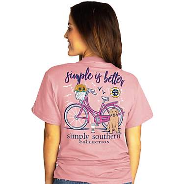 Simply Southern Women's Simple Short-Sleeve Graphic T-shirt                                                                     