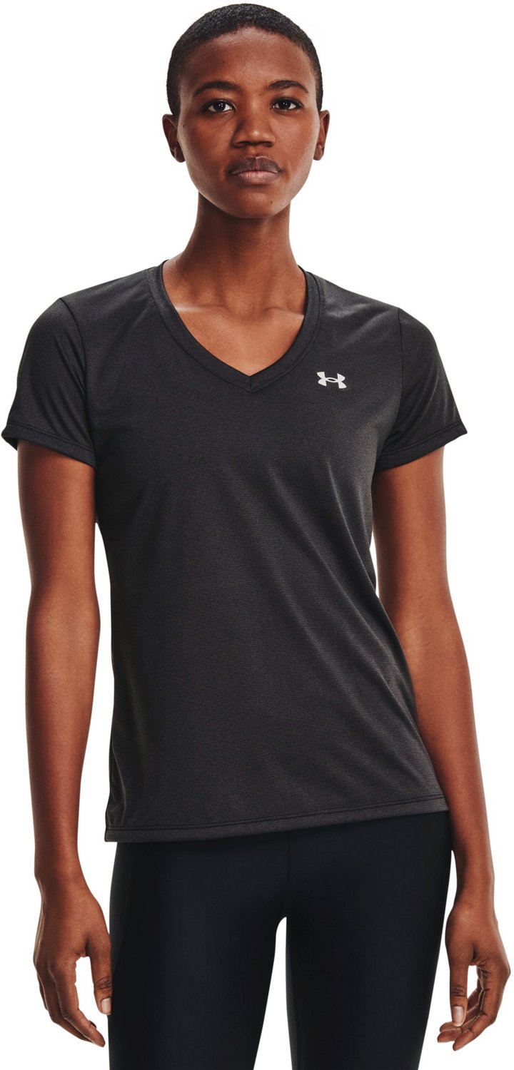 Under Armour™ Women's Bubble Tech Heather V-neck T-shirt | Academy