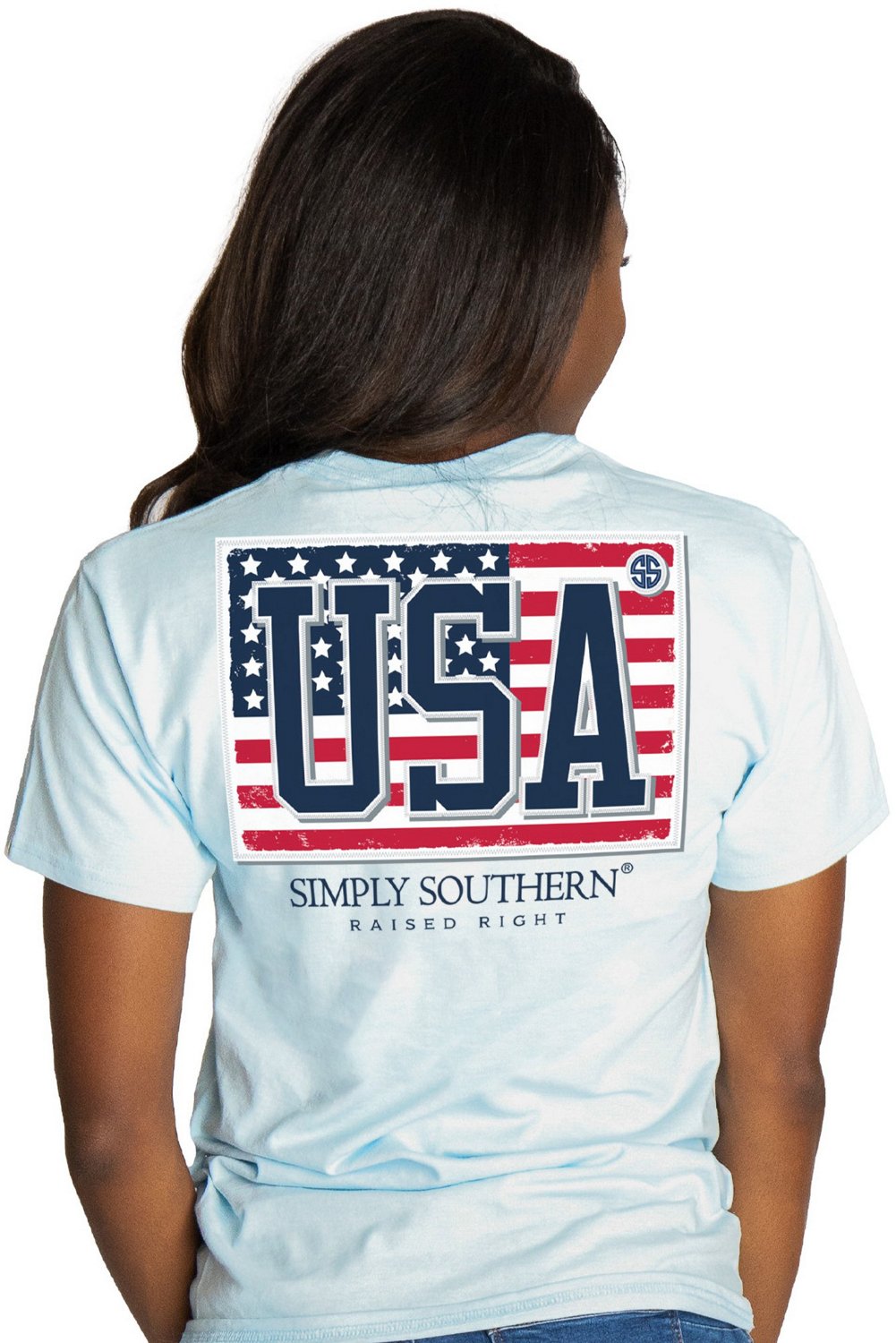 women's usa t shirt