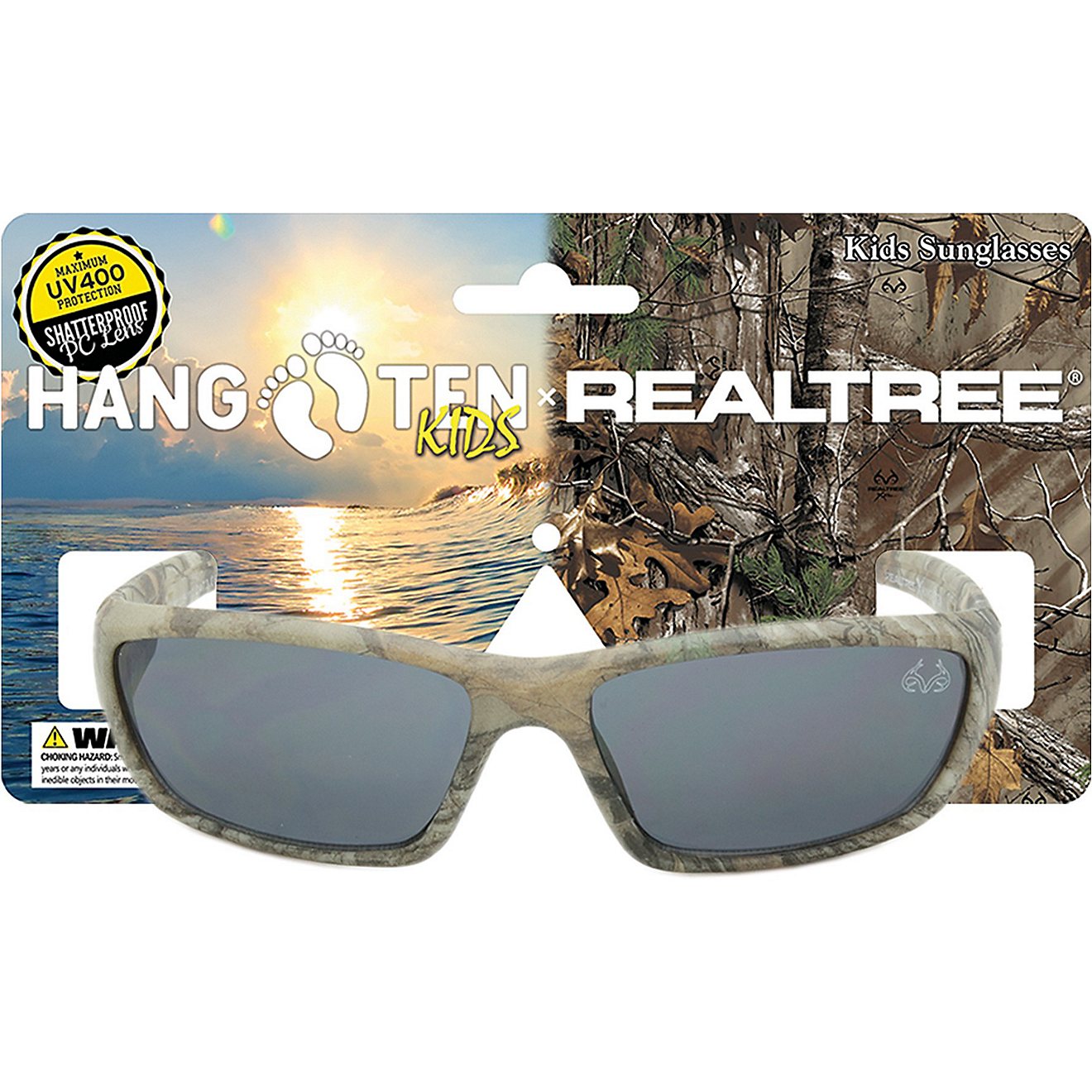 Hang Ten Kids' Realtree Xtra Wrap-Around Sunglasses                                                                              - view number 4