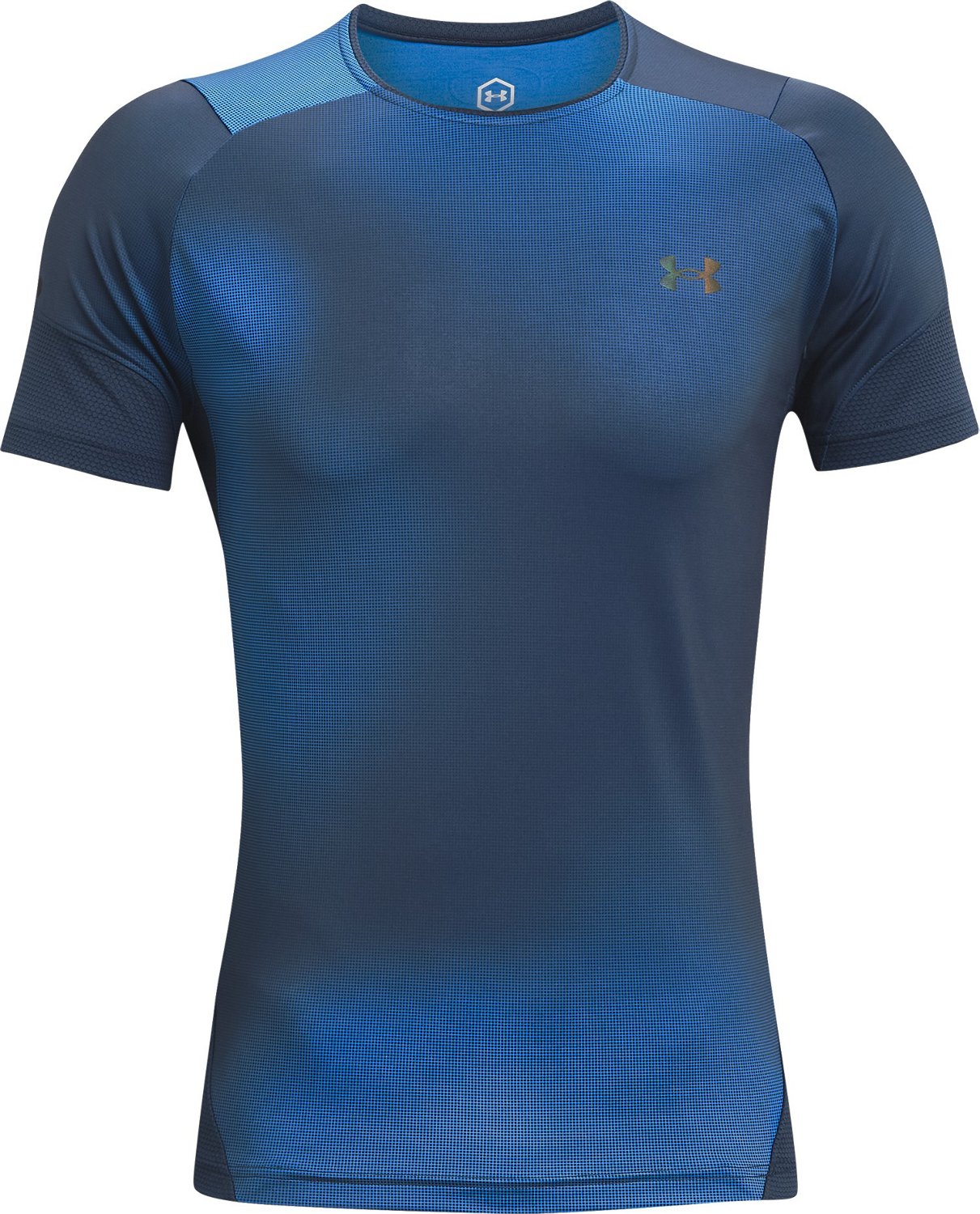 Under Armour Men's HeatGear Rush 2.0 Print Short Sleeve Top Academy