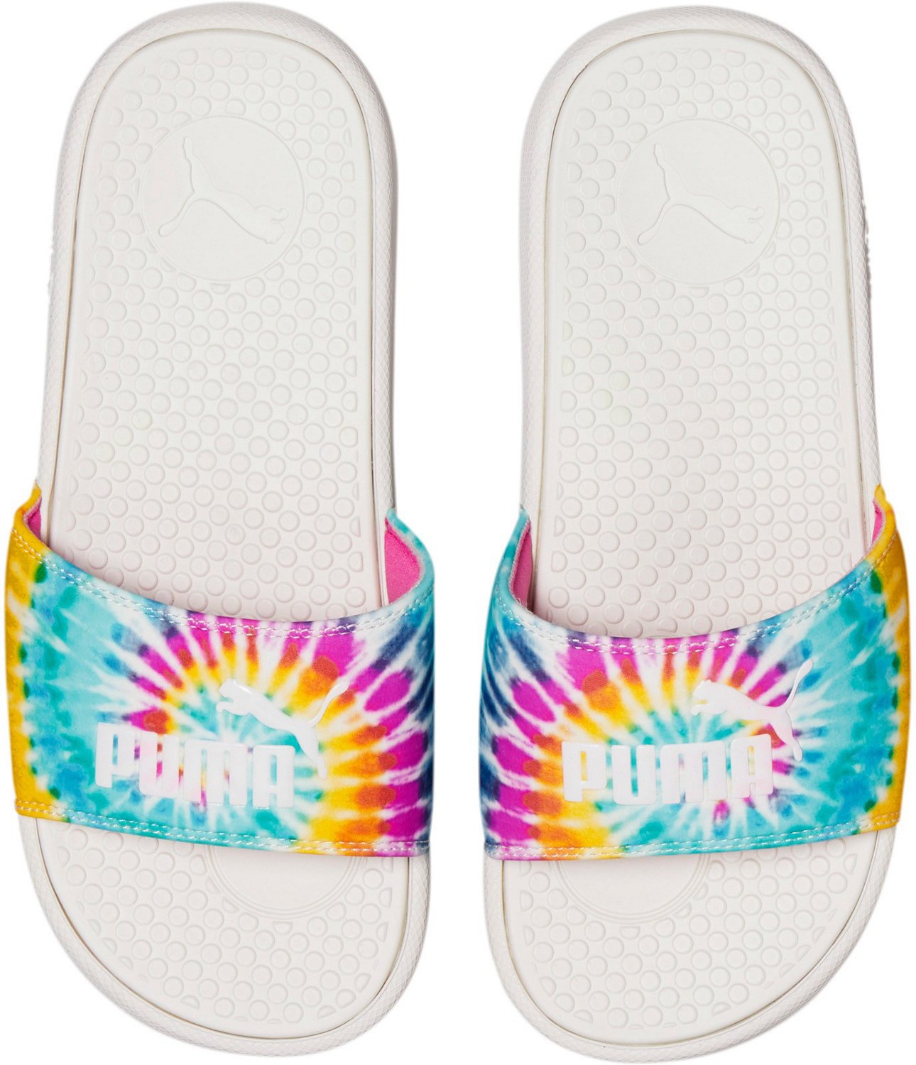 PUMA Women's Cool Cat Tie Dye Slides | Academy