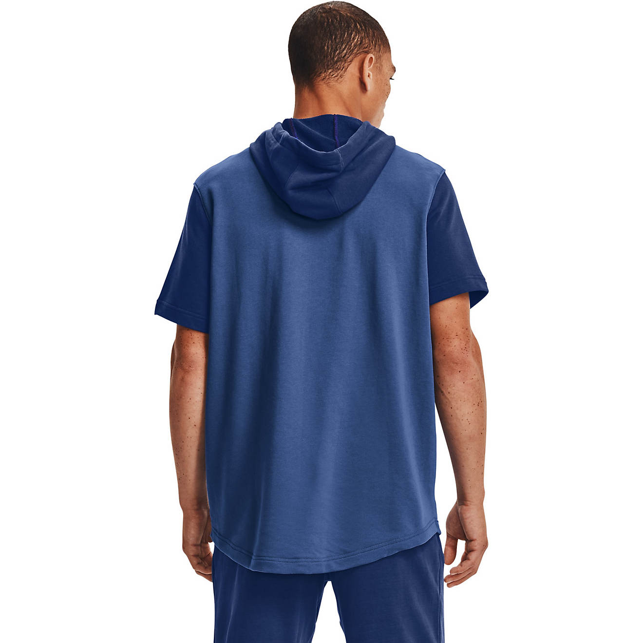 Under Armour Men's Rival Terry Colorblock Short Sleeve Hoodie | Academy