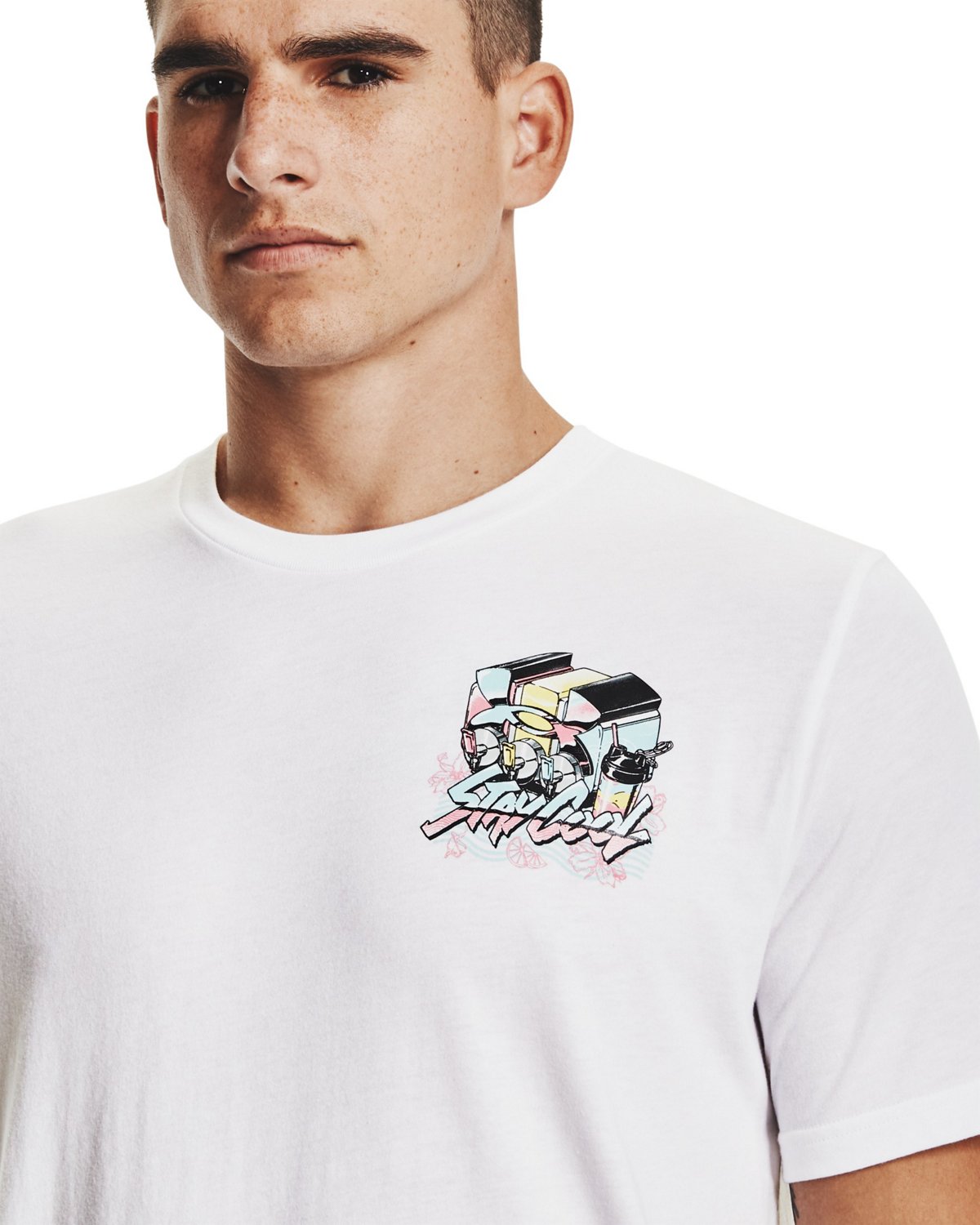 Under Armour Men's Stay Cool Tshirt Academy