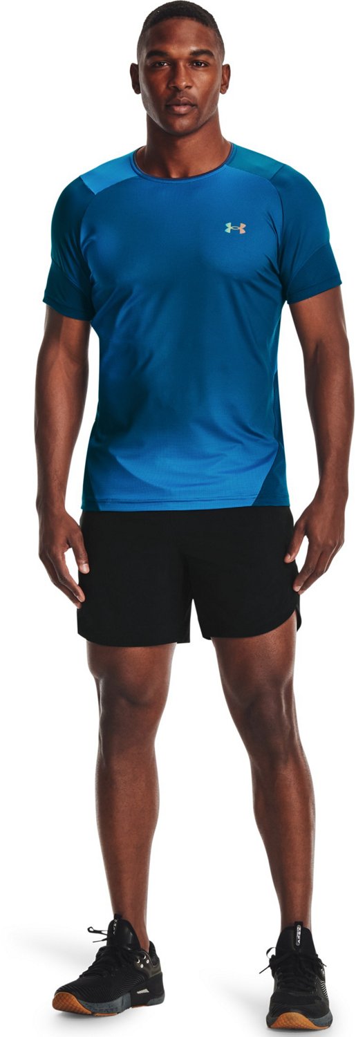 Under Armour Men's HeatGear Rush 2.0 Print Short Sleeve Top | Academy