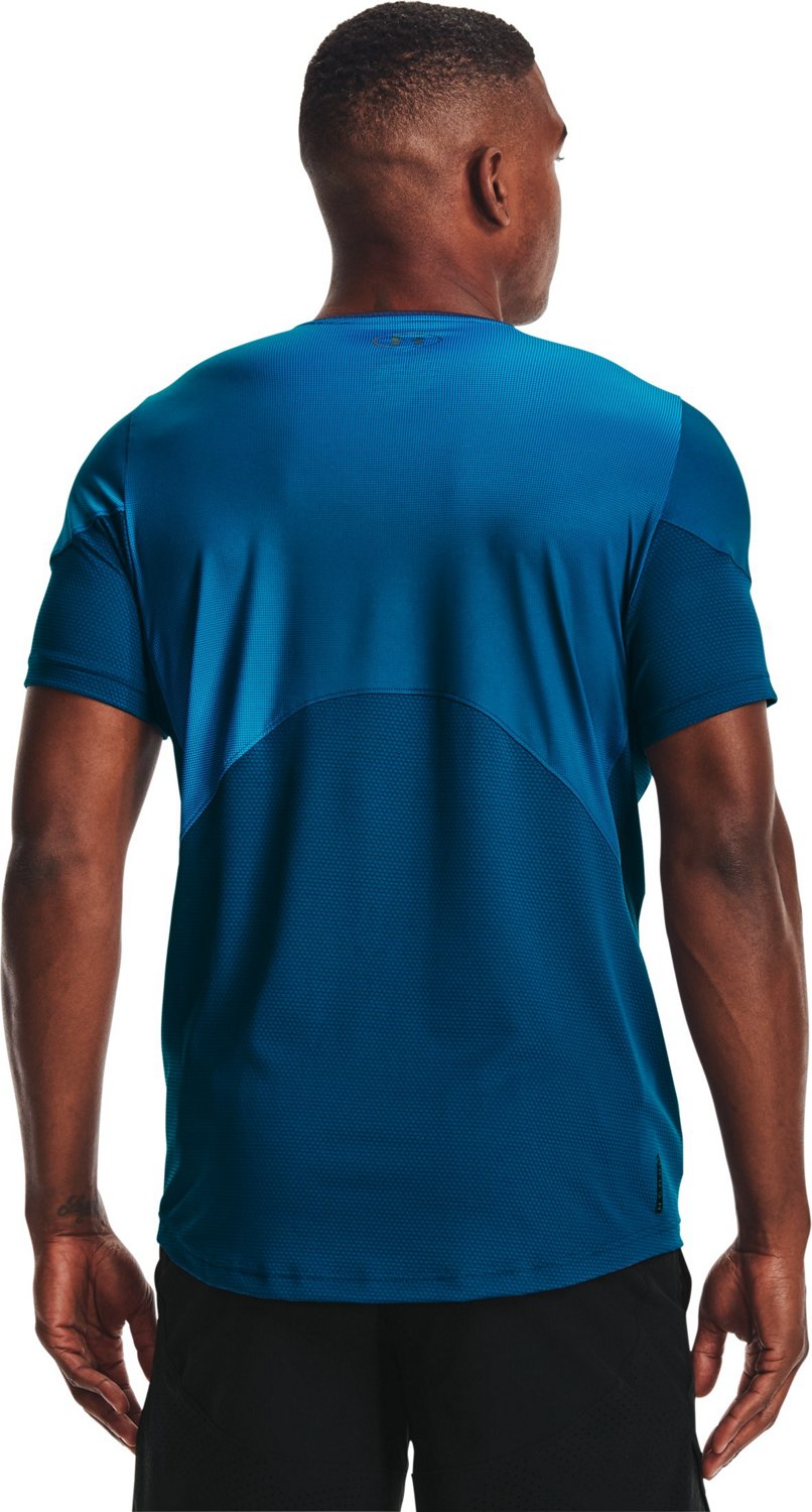 Under Armour Men's HeatGear Rush 2.0 Print Short Sleeve Top Academy