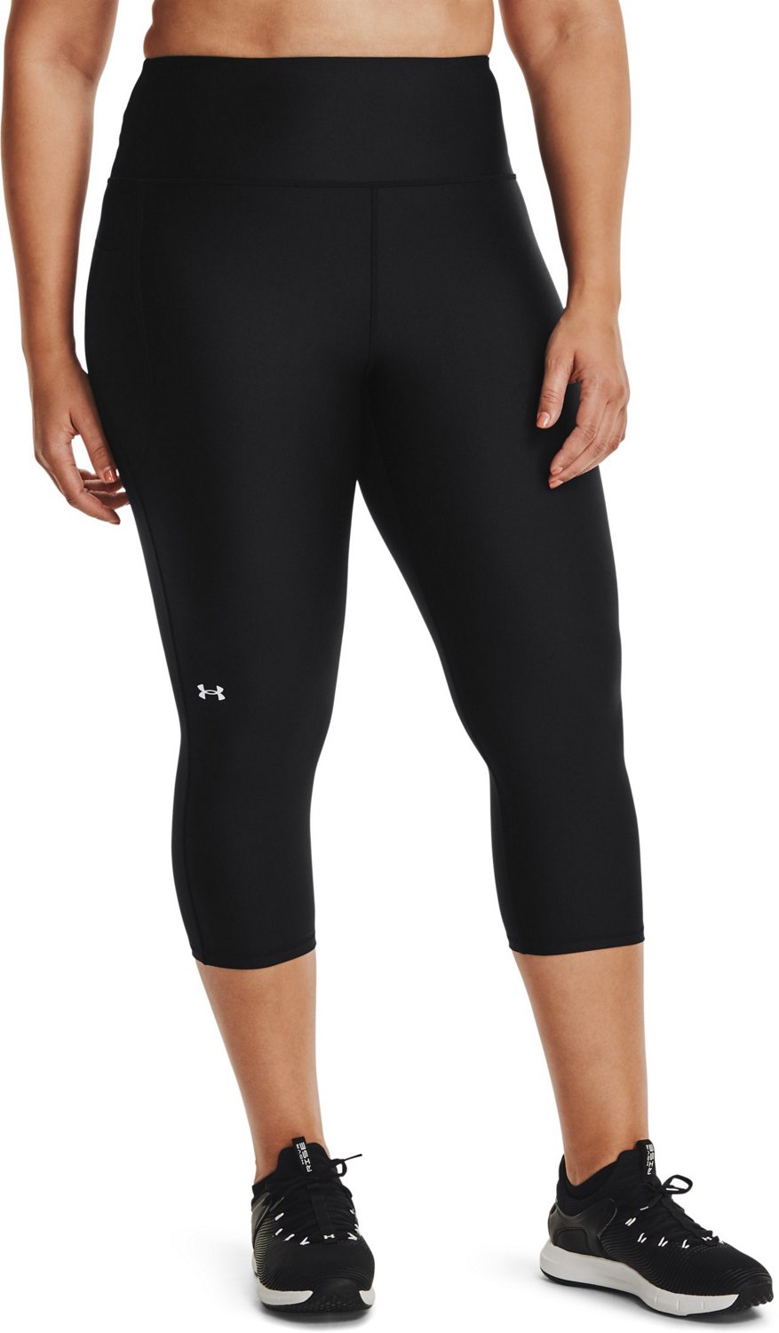 Under Armour Women's HeatGear Armour HiRise Capri Tights Academy