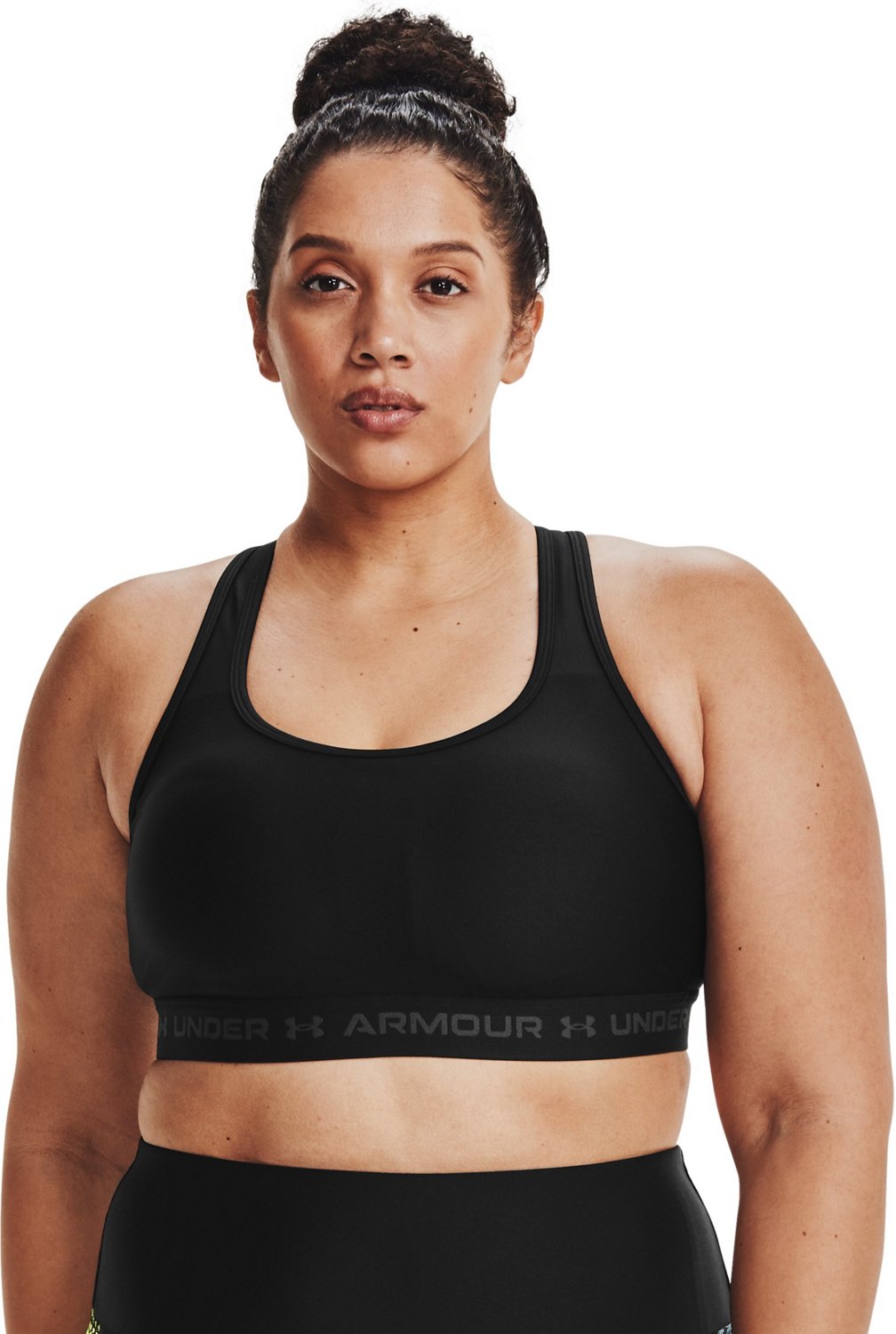 Under Armour Women's Armour Crossback Medium Support Sports Bra Academy