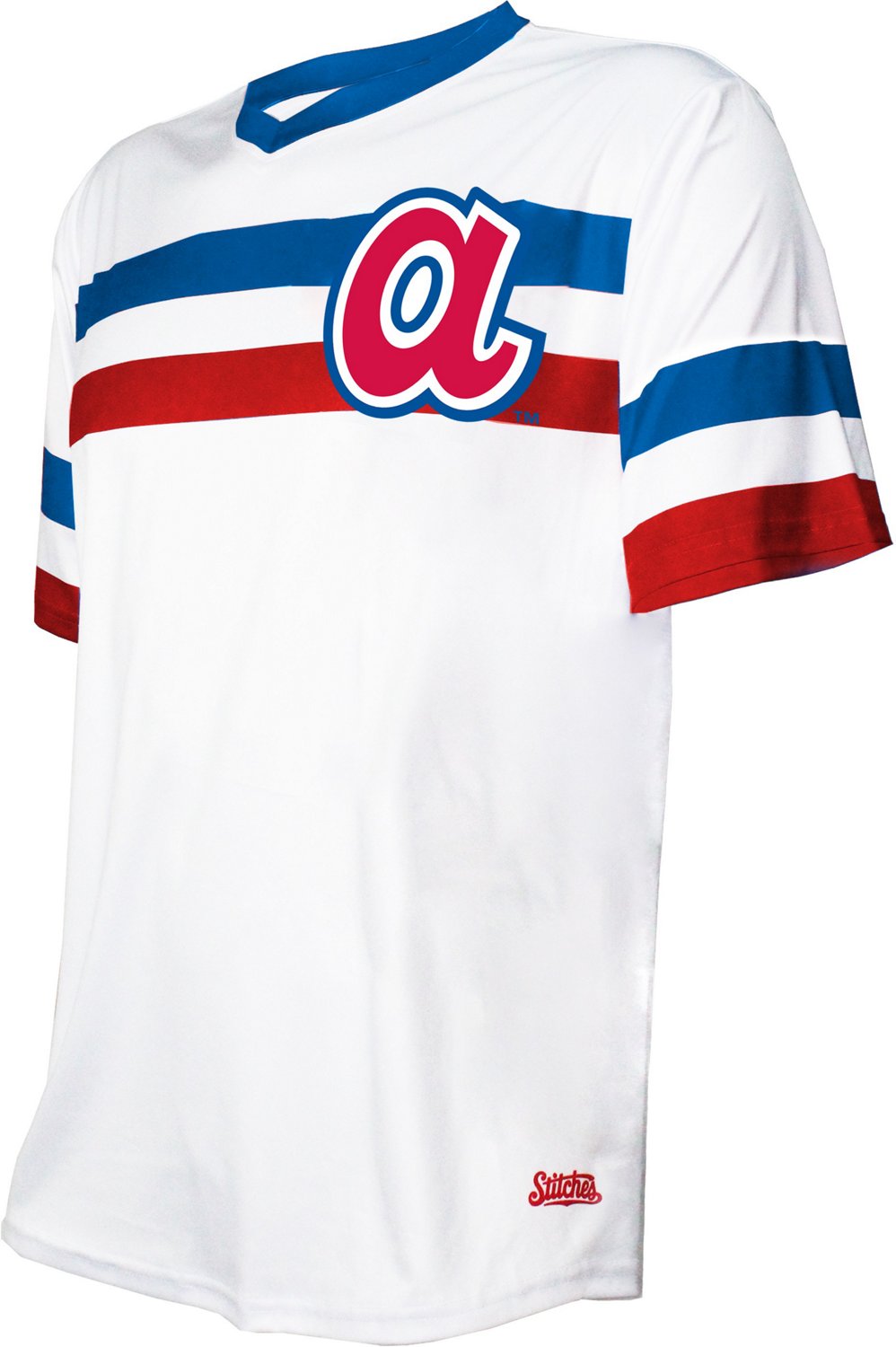 braves v neck jersey