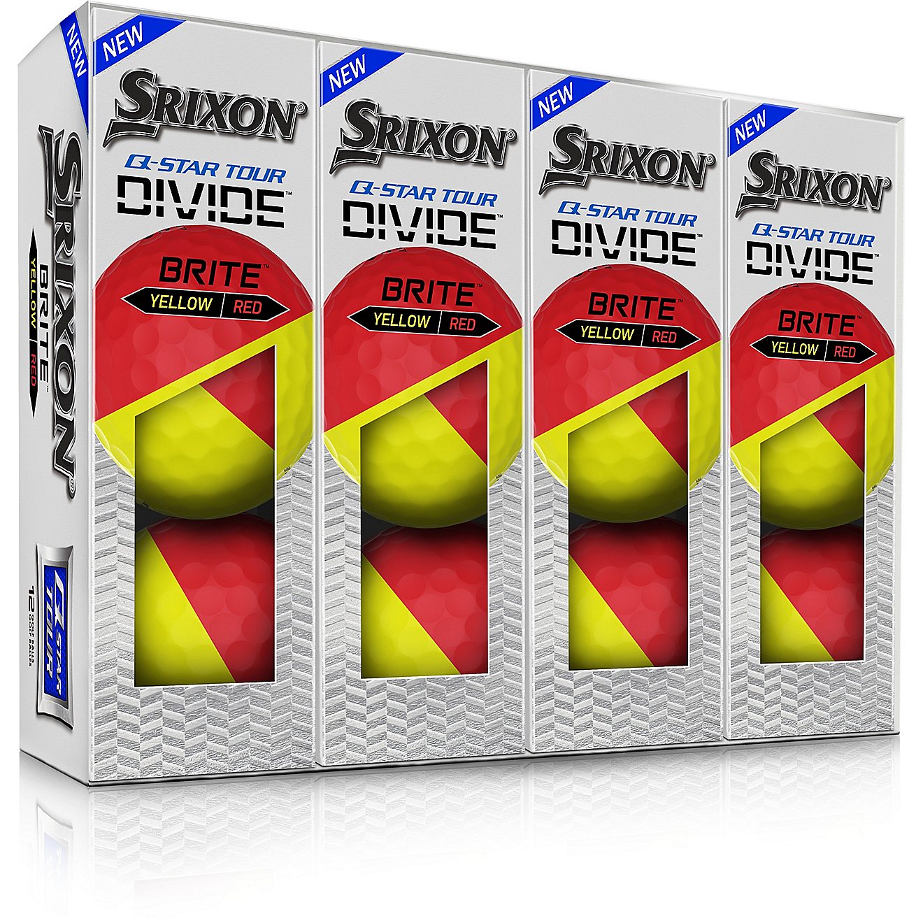 SRIXON Q-Star Tour Divide Golf Balls 12-Pack                                                                                     - view number 2
