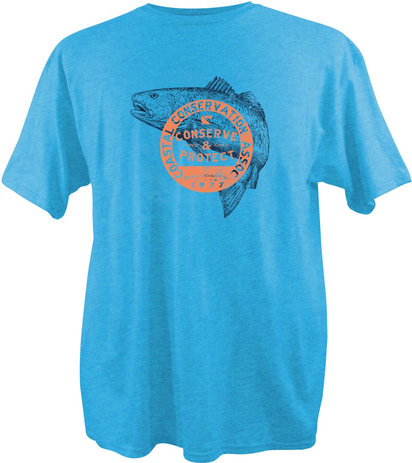 CCA Men's Redfish Circle T-shirt | Academy