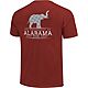 Image One Women's University of Alabama Comfort Color Standing Mascot T-shirt                                                    - view number 1 image