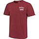 Image One Women's Mississippi State University Comfort Color Double Trouble T-shirt                                              - view number 2 image