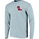 Image One Women's University of Mississippi Comfort Color Campus Map Long Sleeve T-shirt                                         - view number 2 image