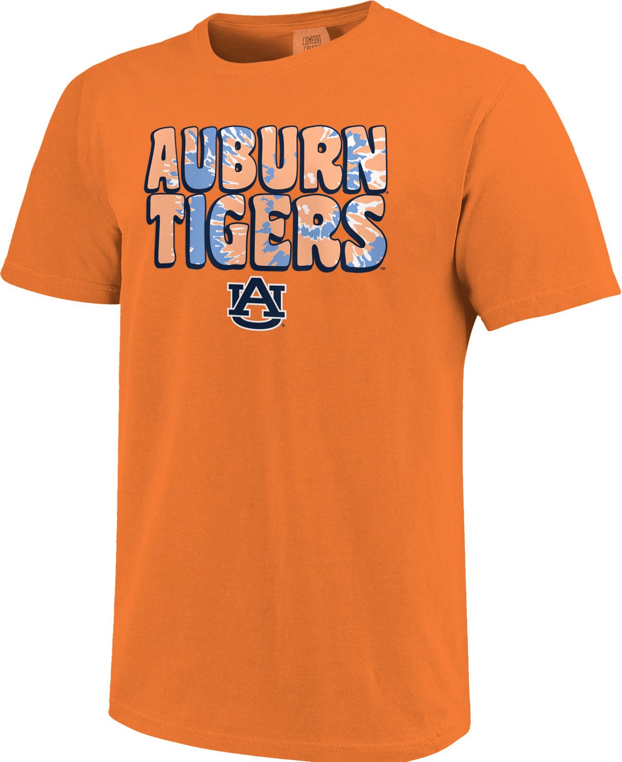 Image One Women's Auburn University Groovy Simple Pattern Comfort Color