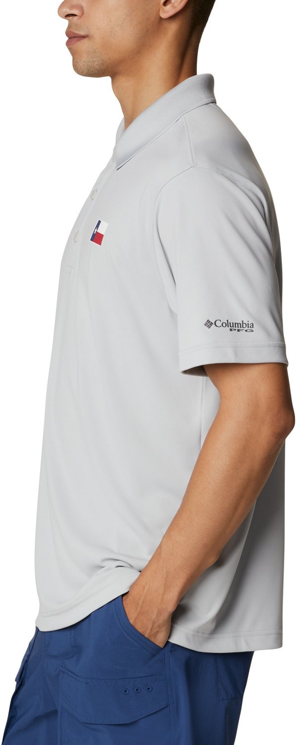 Columbia Sportswear Men’s PFG Terminal Tackle Flag Fishing Polo Shirt
