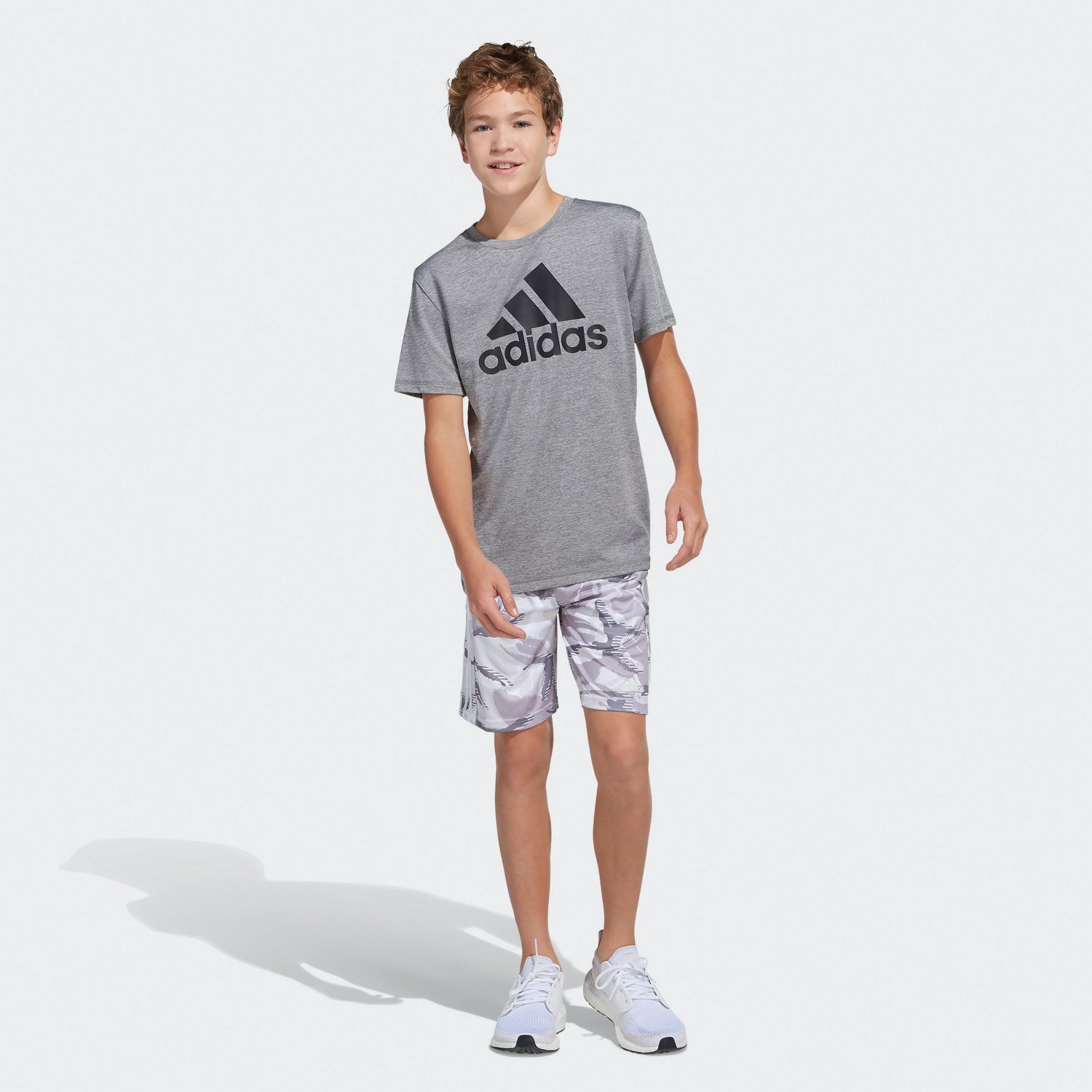 adidas Boys' Action Camo Shorts | Academy