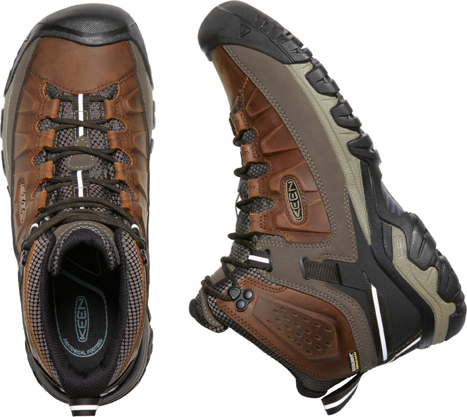 keen men's targhee mid iii waterproof hiking boots