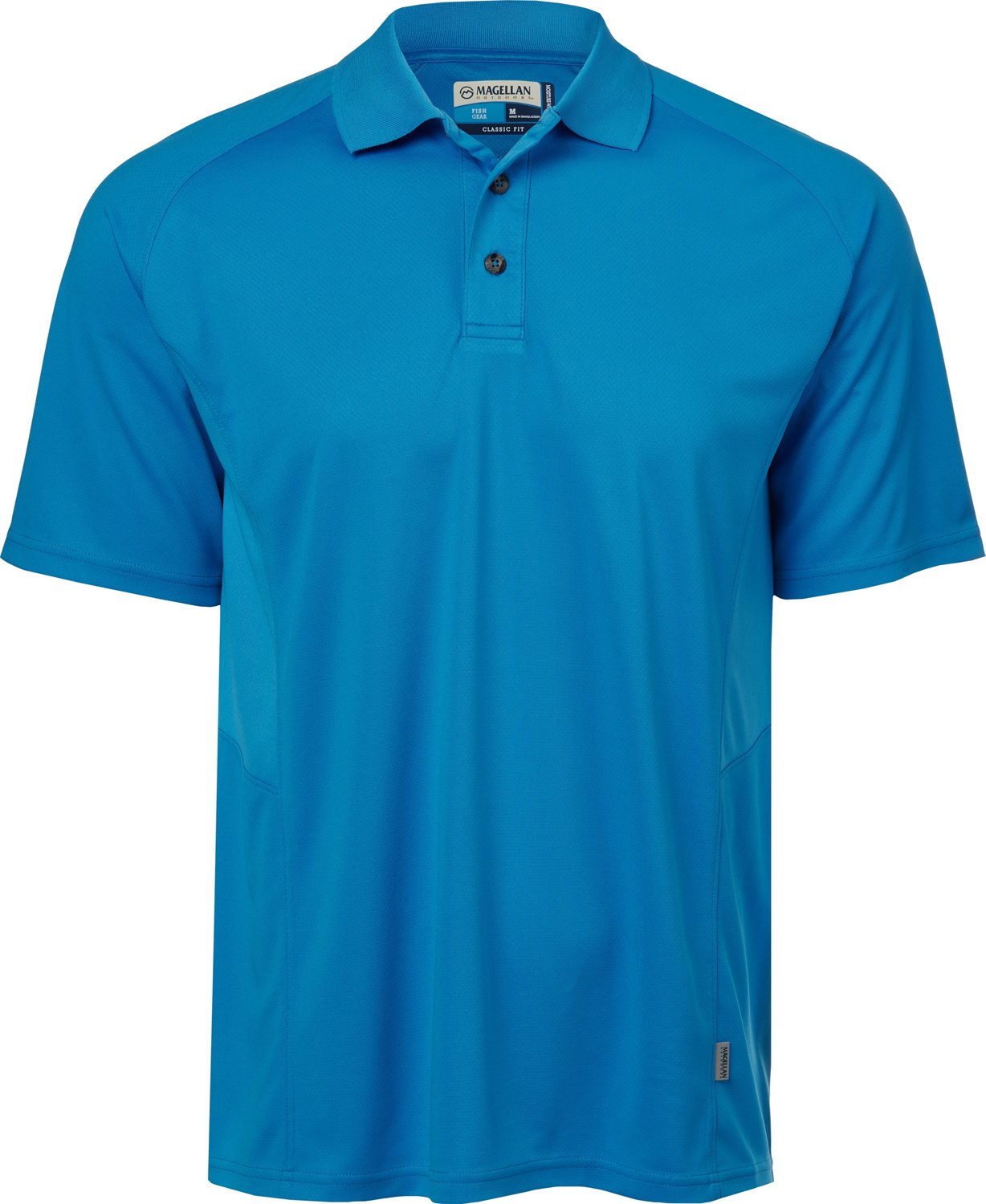 Magellan Outdoors Men's FishGear Riptide Short Sleeve Fishing Polo