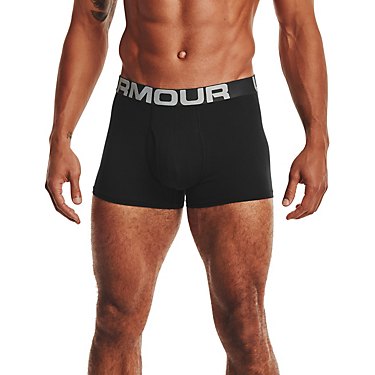 Under Armour Men's Charged Cotton 3 in Boxers 3-Pack