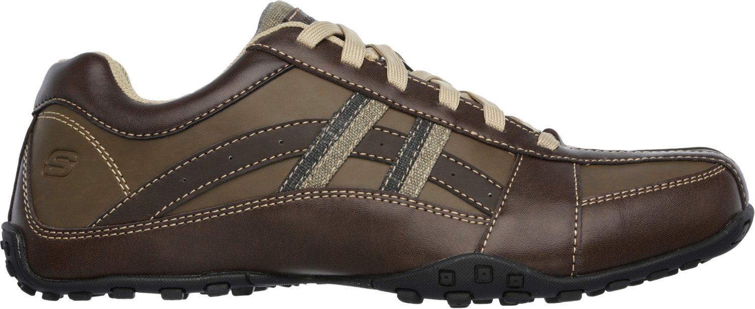 skechers men's citywalk malton oxford sneaker charcoal