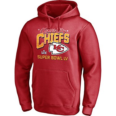 Fanatics Men's Kansas City Chiefs Super Bowl LV Conference Champs Punt Return Long Sleeve Hoodie