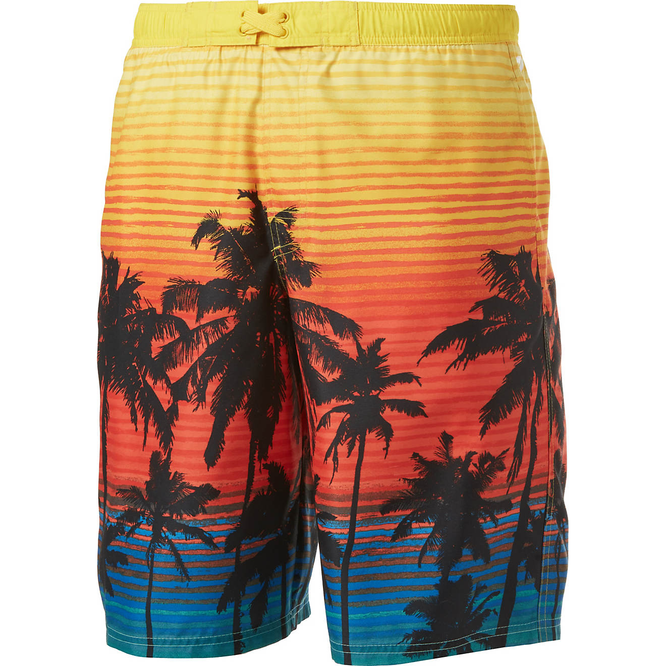 O'Rageous Men's Palm Sunset Stripe Fade E Board Shorts | Academy