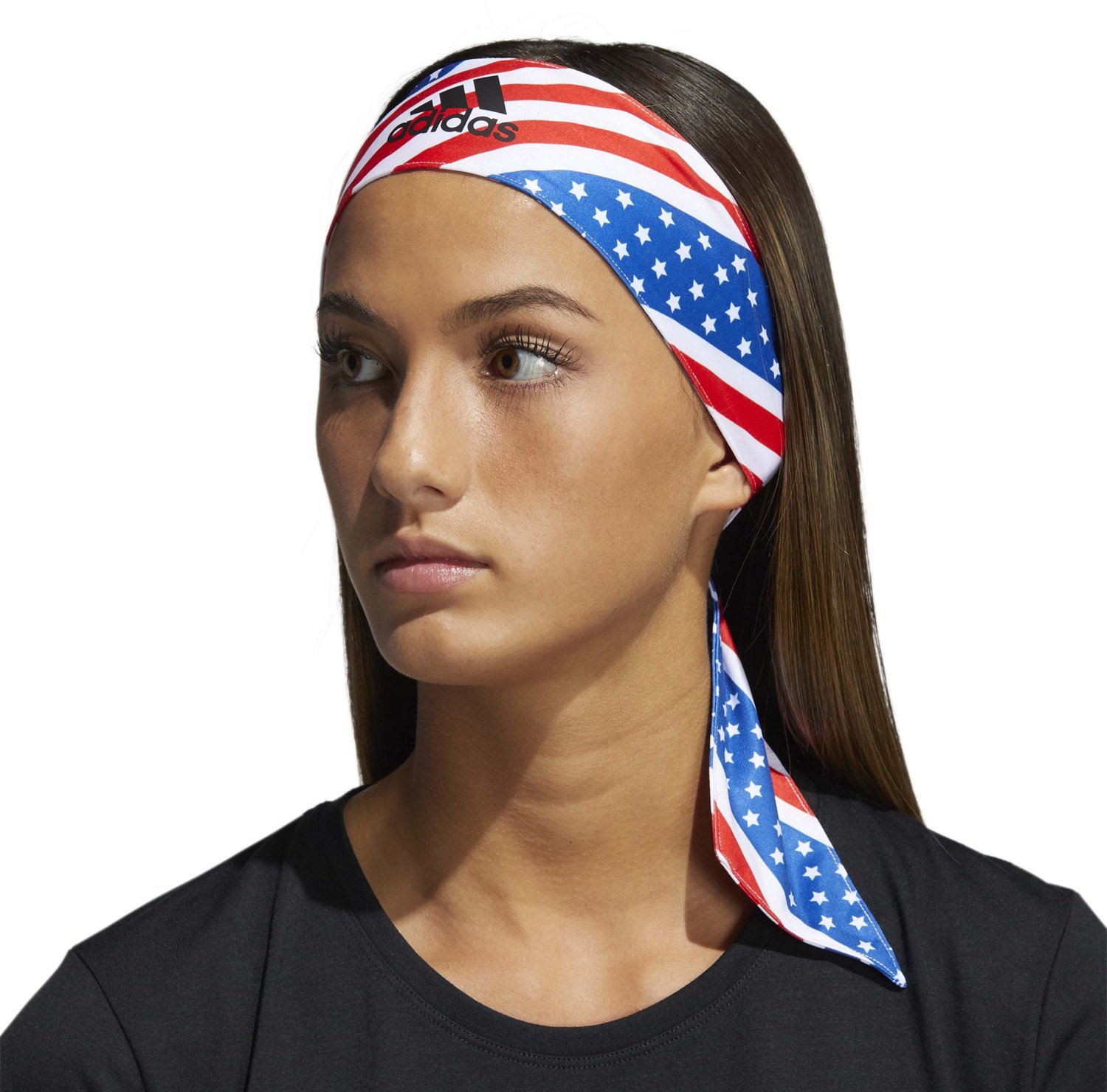 adidas Women's Alphaskin Americana Headband Academy