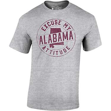 State Life Men's Alabama Attitude Short Sleeve T-shirt                                                                          