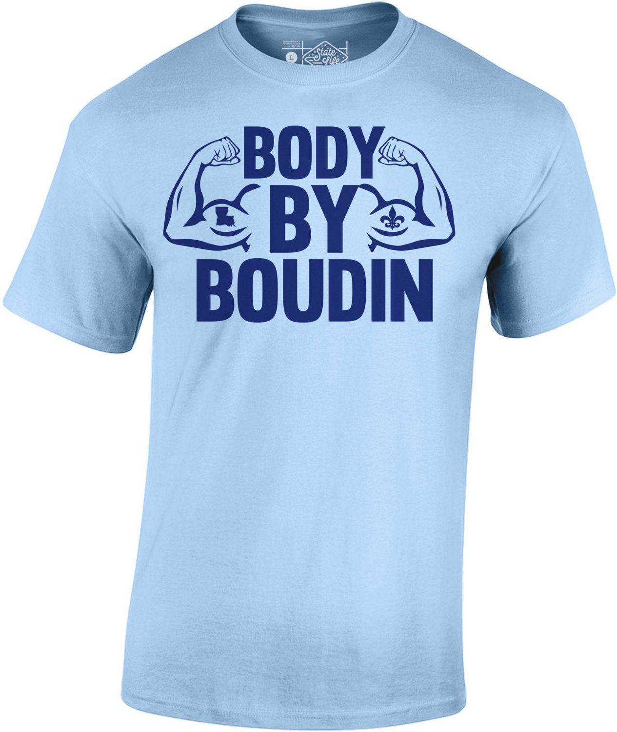 State Life Men's Body by Boudin Louisiana Short Sleeve T-shirt | Academy