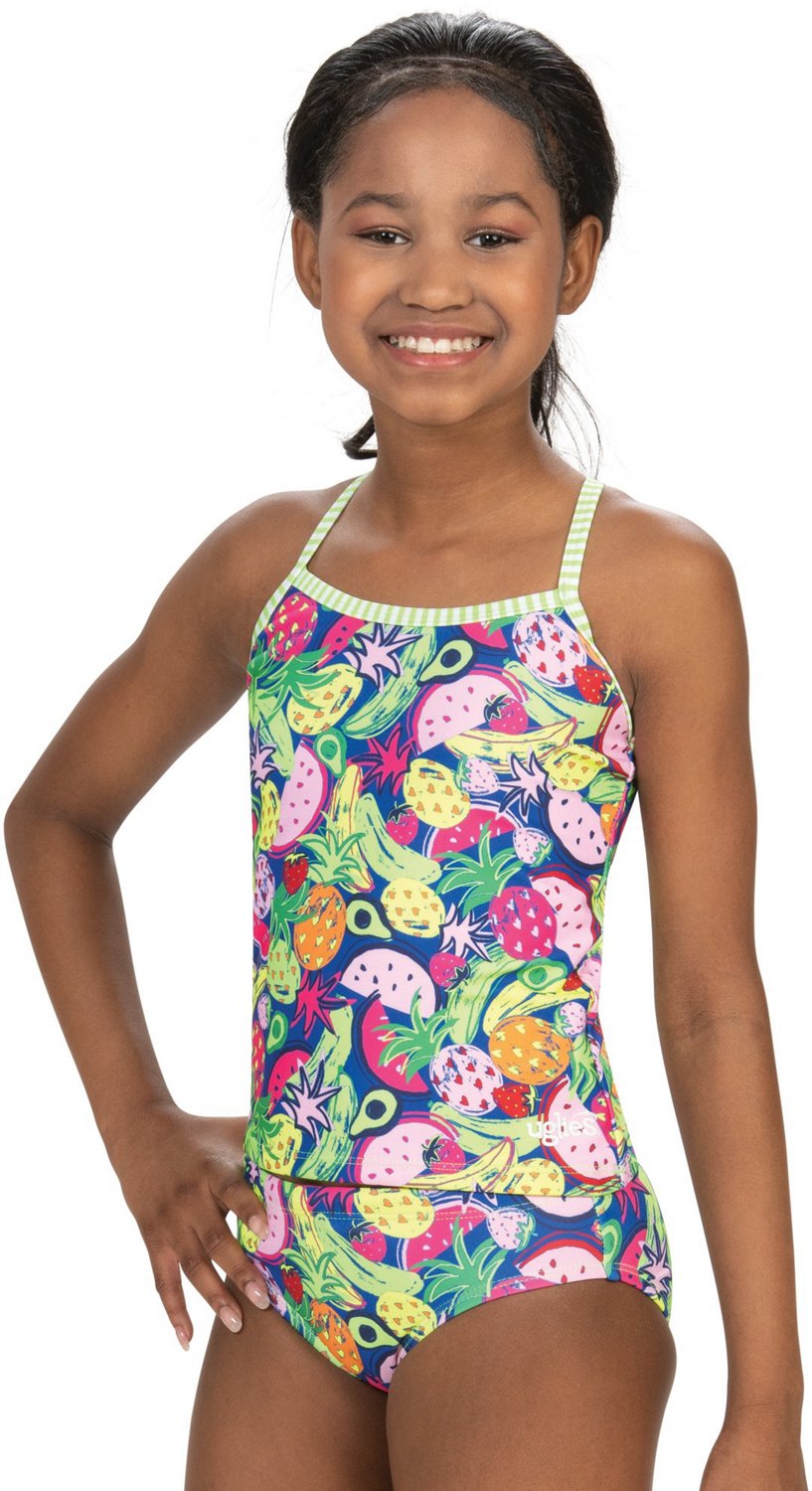 Zoggs Girls Wunderlust Yaroomba Floral One Piece Swimsuit