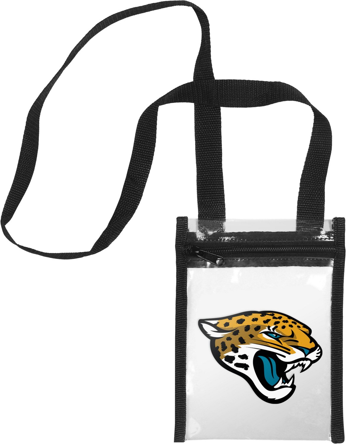 Forever Collectibles Jacksonville Jaguars Clear Crossbody Tote Bag