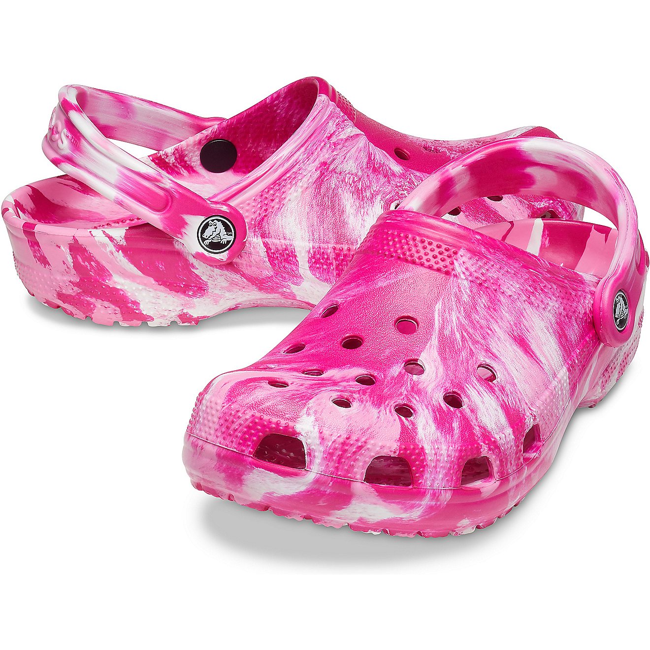 Crocs Adults' Classic Marbled Clogs                                                                                              - view number 6