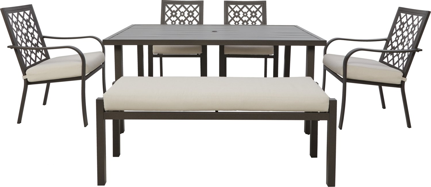 mosaic 6 piece patio set