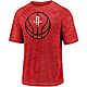 Houston Rockets Men's Iconic Short Sleeve T-shirt                                                                                - view number 1 image