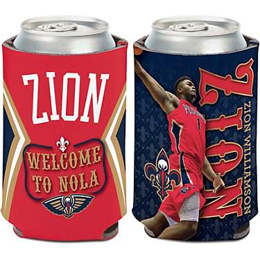 WinCraft New Orleans Pelicans Zion Williamson 1 Image 12 oz Can Cooler                                                          