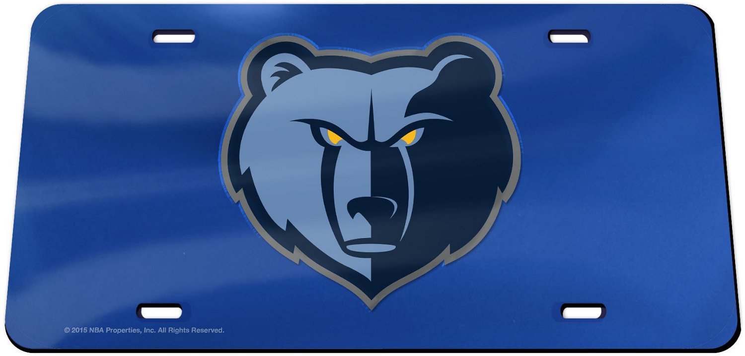 WinCraft Memphis Grizzlies Specialty Inlaid Acrylic License Plate Frame