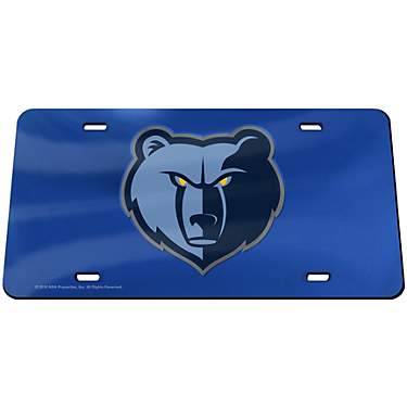 WinCraft Memphis Grizzlies Specialty Inlaid Acrylic License Plate Frame                                                         