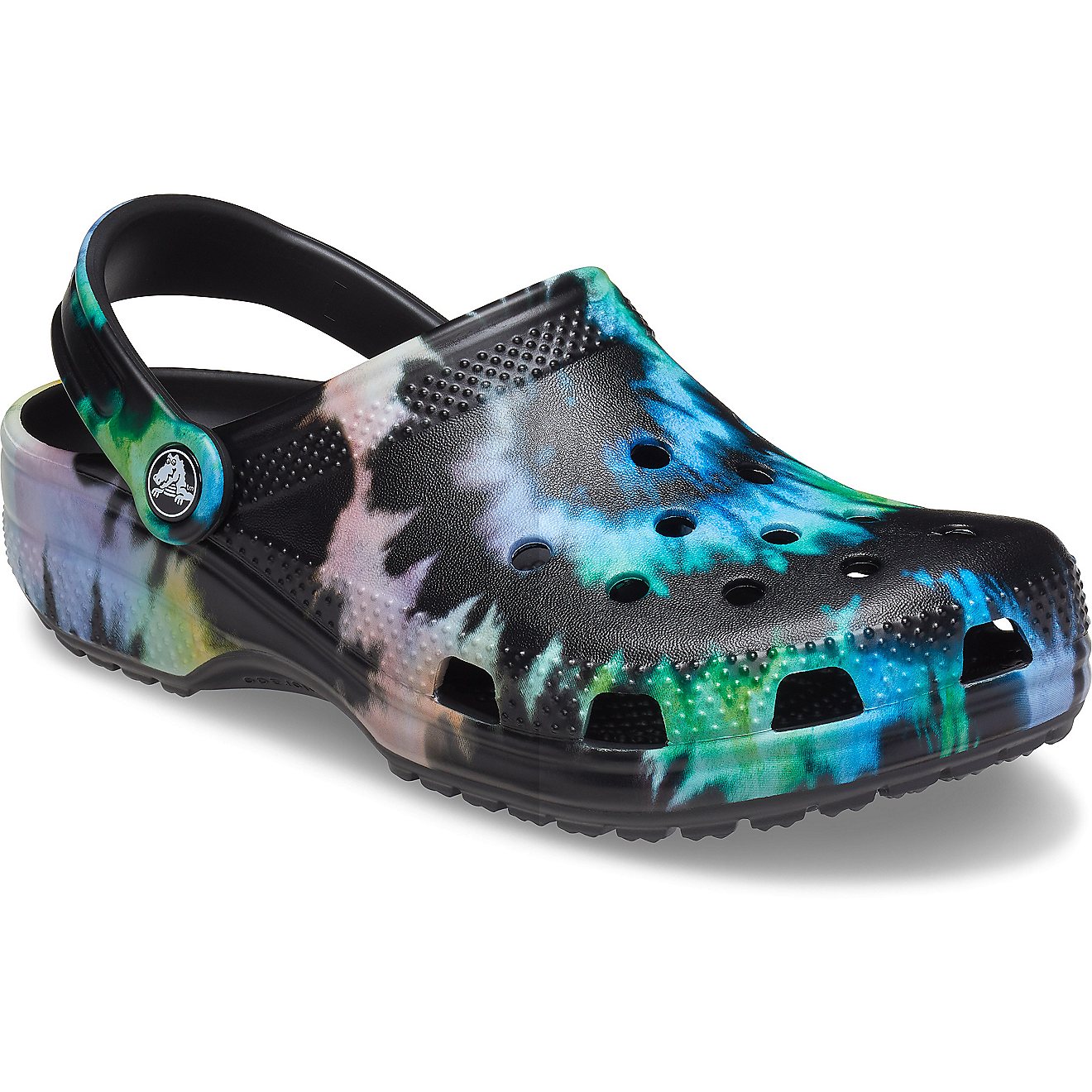 Crocs Classic Adults' Tie Dye Slip-On Walking Clogs                                                                              - view number 1