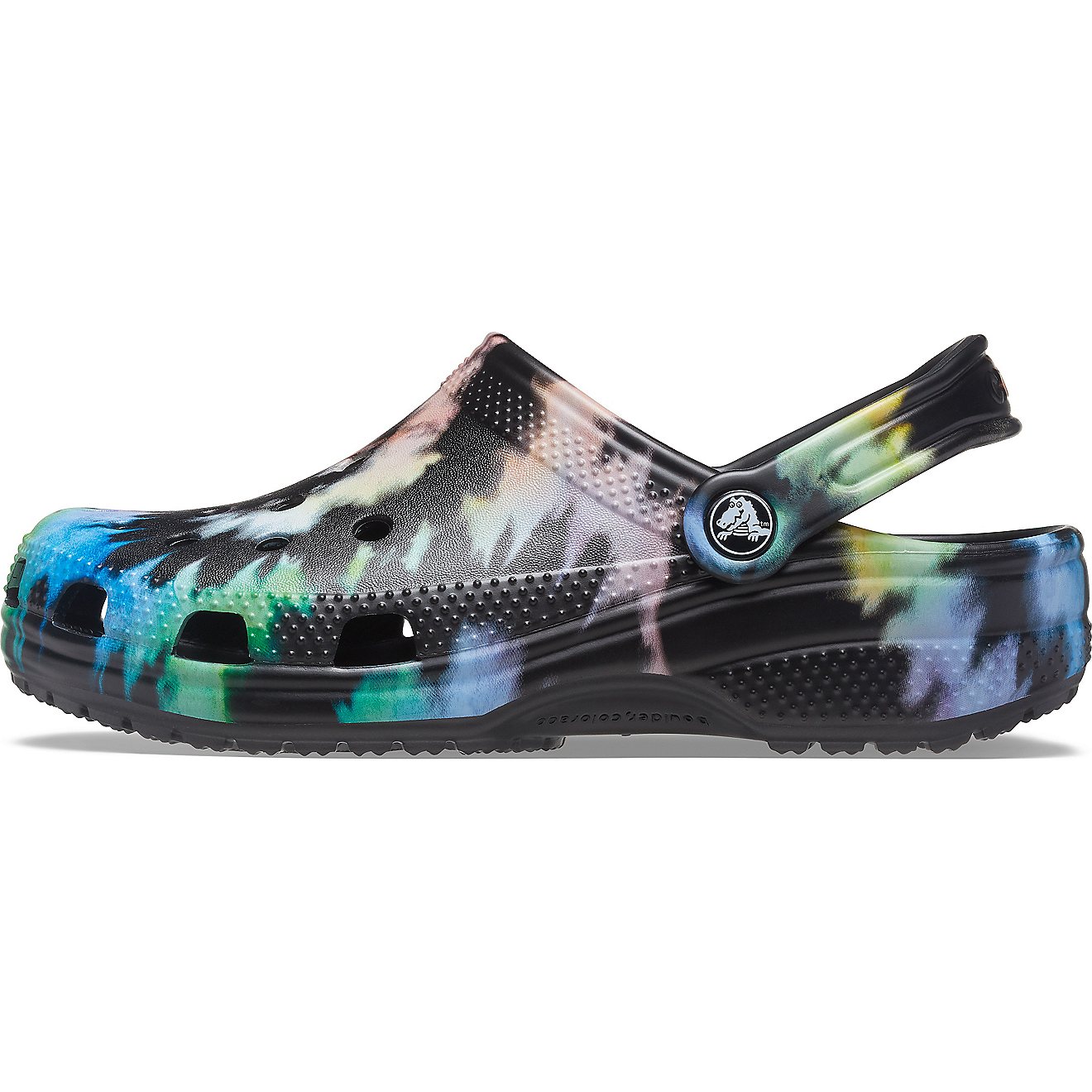 Crocs Classic Adults' Tie Dye Slip-On Walking Clogs                                                                              - view number 3