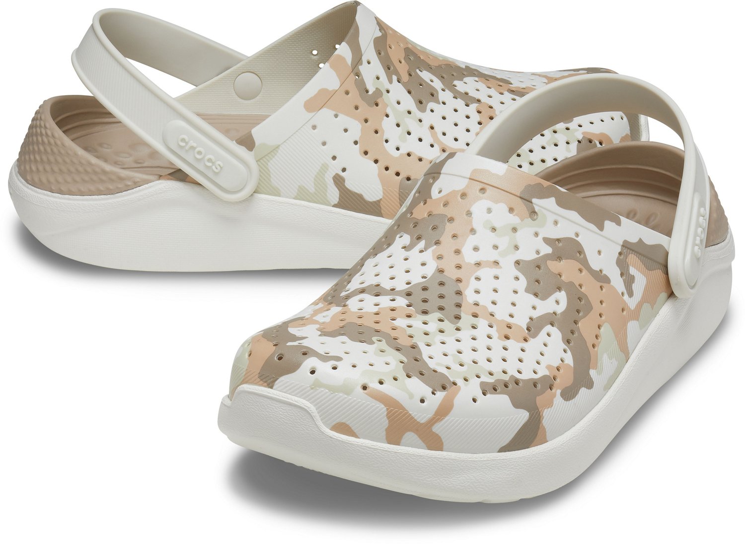 women's literide crocs camo