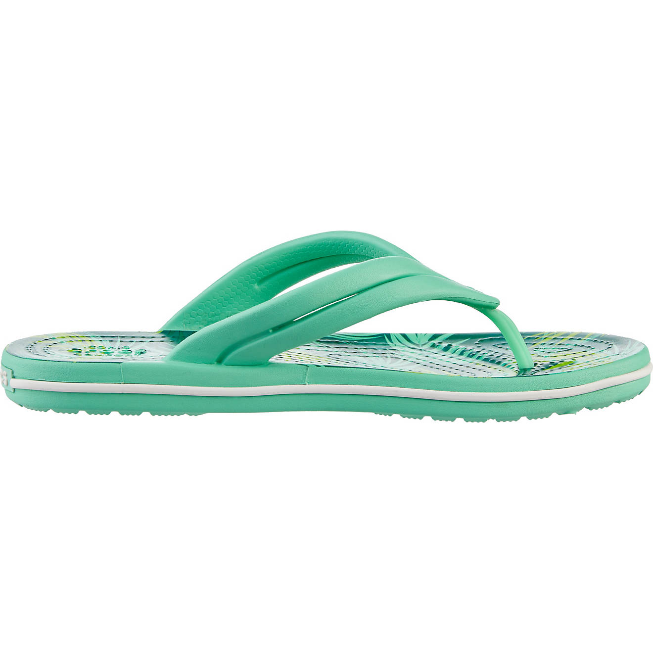 Crocs Women's Crocband Tropical Flip Flops                                                                                       - view number 1